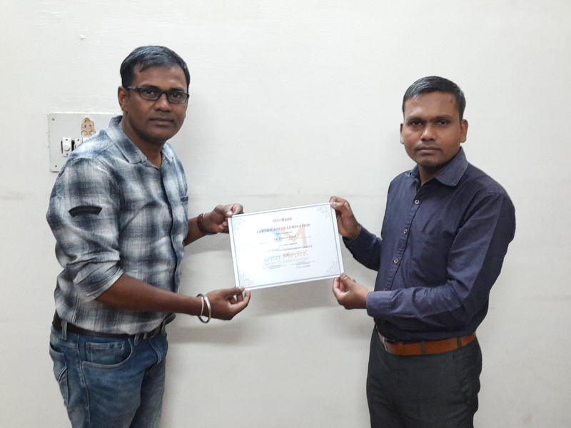 Jay Kumar Patel digimark student