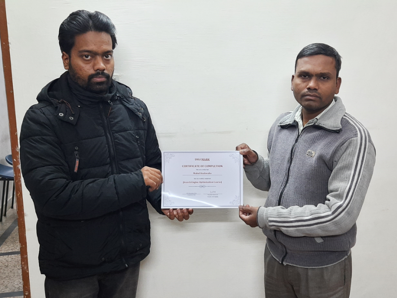 mukul kushwaha digimark student