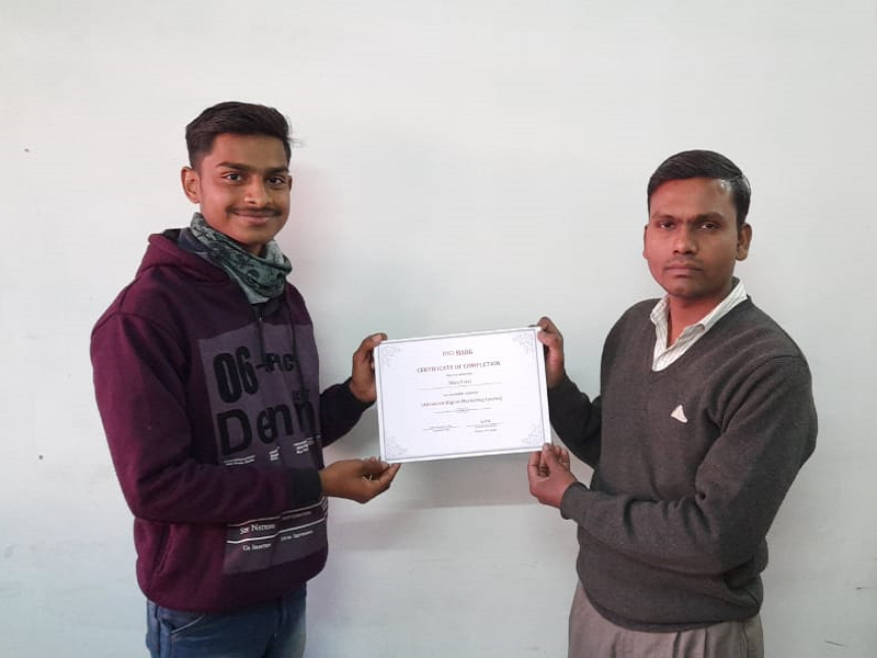 ritik patel digimark student
